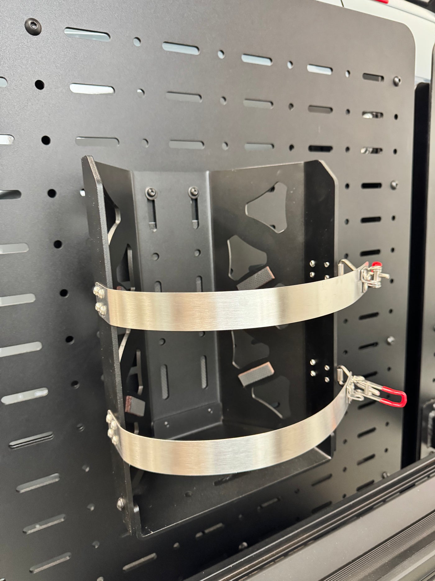 Shuksan PS-10 & PS-20 Propane Shuttle  |  10lb & 20lb Propane Tank Mounts for Vans, Campers & Overlanders