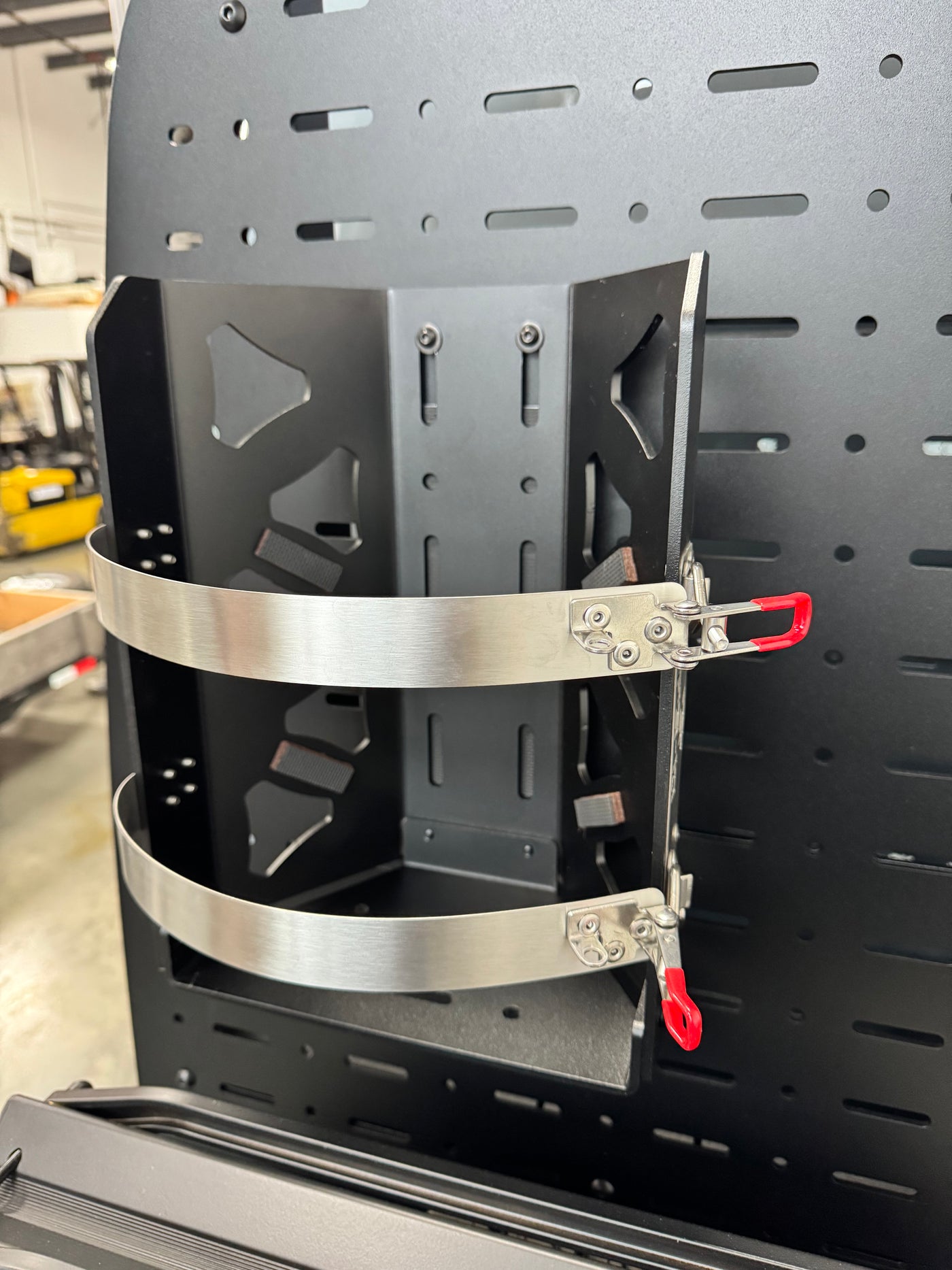 Shuksan PS-10 & PS-20 Propane Shuttle  |  10lb & 20lb Propane Tank Mounts for Vans, Campers & Overlanders