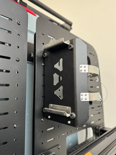 Shuksan PS-HR1 Combo Shuttle - Lockable Propane Tank + Howl R1 Fireplace Mount (10lb or 20lb variant)