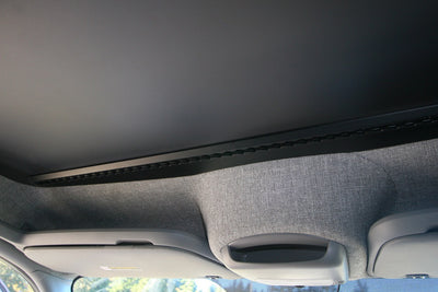 Sprinter® Van L-track on cab shelf by Shuksan Upfitting